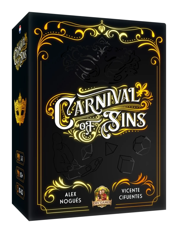 Carnival of Sins - Dobbelspel (NL) – Voorkant