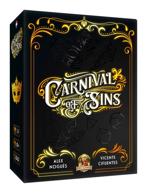Carnival of Sins - Dobbelspel (NL) – Voorkant