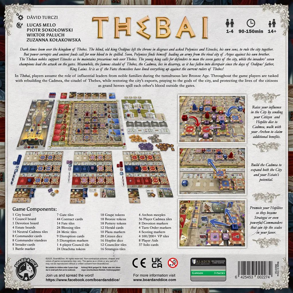 Thebai – Achterkant