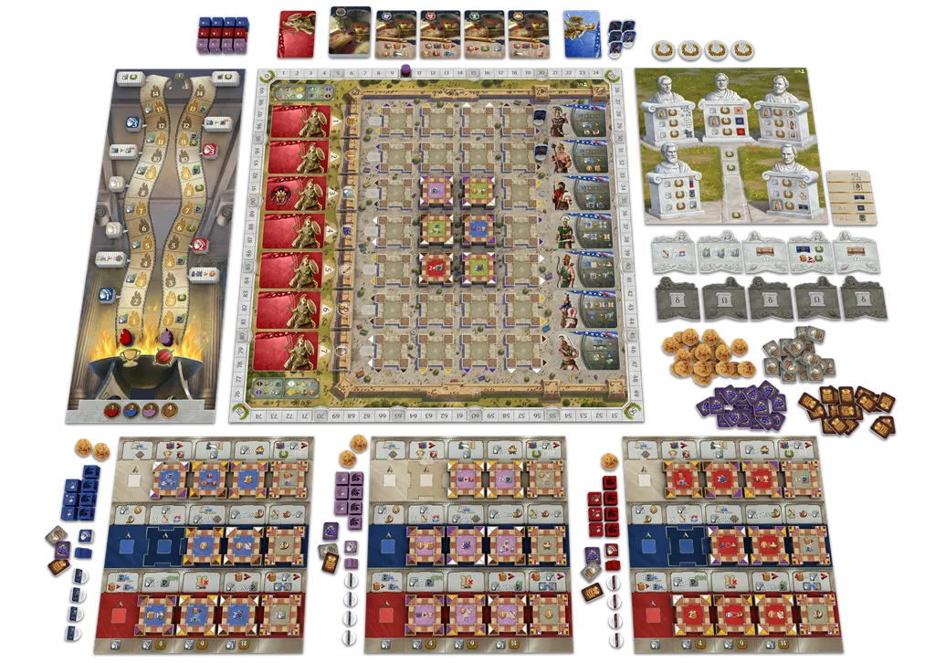 Thebai – Uitgepakt spel