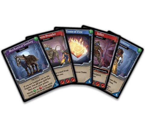 Clank! Catacombs: Lairs & Lost Chambers – Uitgepakt spel