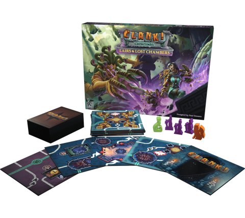 Clank! Catacombs: Lairs & Lost Chambers – Achterkant