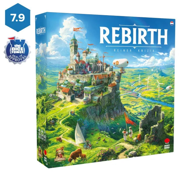 Rebirth - Bordspel (NL) – Voorkant