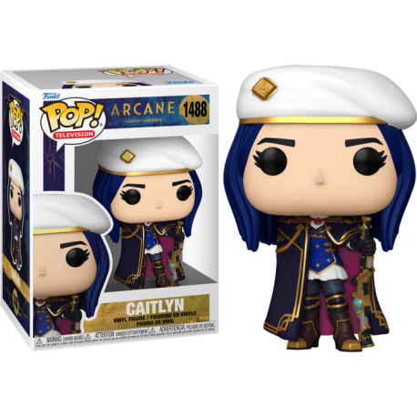 Funko Pop 1488 Caitlyn, Arcane: League Of Legends