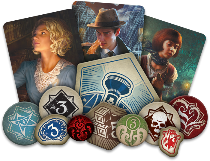 Arkham Horror card game - Bordspel