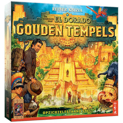 De Zoektocht naar El Dorado De Gouden Tempels - Bordspel
