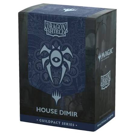 House Dimir Dual Matte Sleeves - Dragon Shield