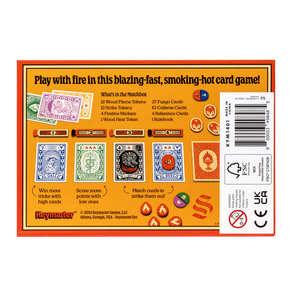 Fuego! a Trick-Taking Game! - Keymaster Games