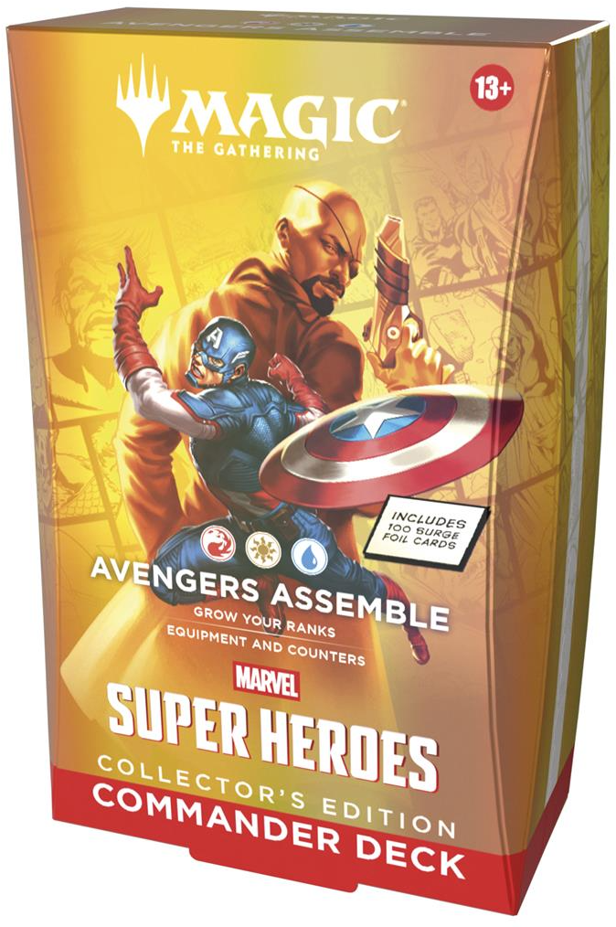 Avengers Assemble : Marvel Super Heroes - Magic The Gathering Collector Commander Deck