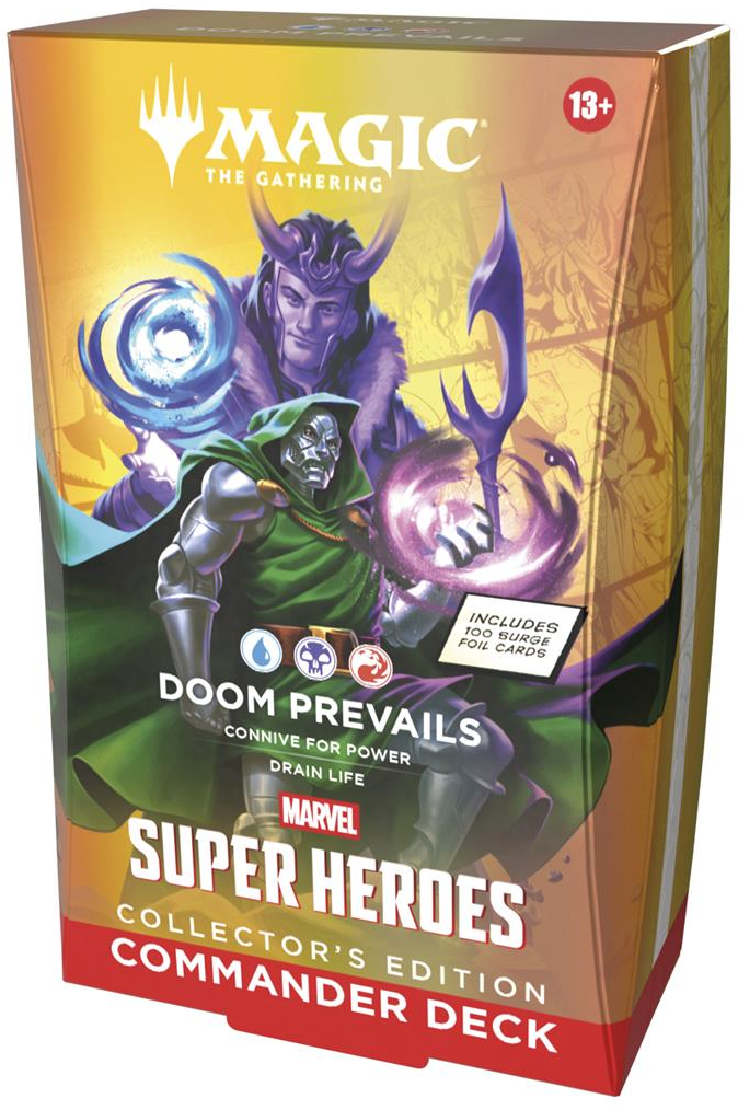 Doom Prevails : Marvel Super Heroes - Magic The Gathering Collector Commander deck
