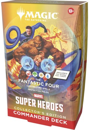 The Fantastic Four : Marvel Super Heroes - Magic The Gathering Collector Commander deck