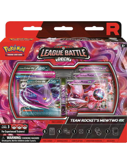 Pokemon Rocket's Mewtwo ex League Battle Deck