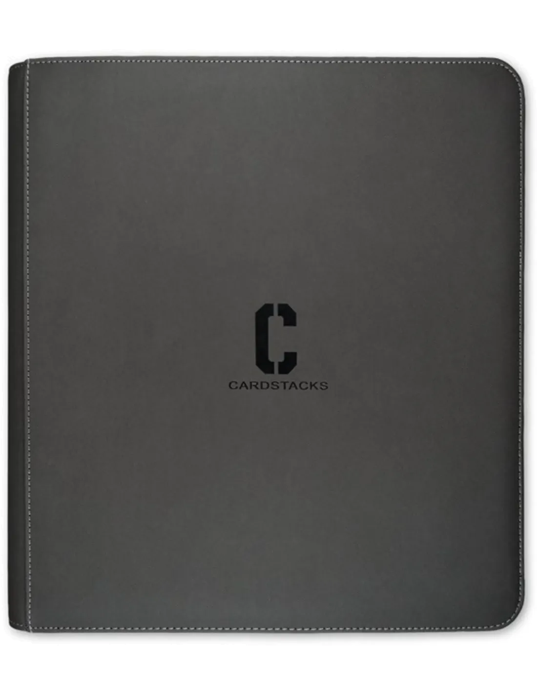 Portfolio 12-Pocket - Premium Zip Card Binder Grey (480)