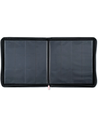 Portfolio 12-Pocket - Premium Zip Card Binder Grey (480)