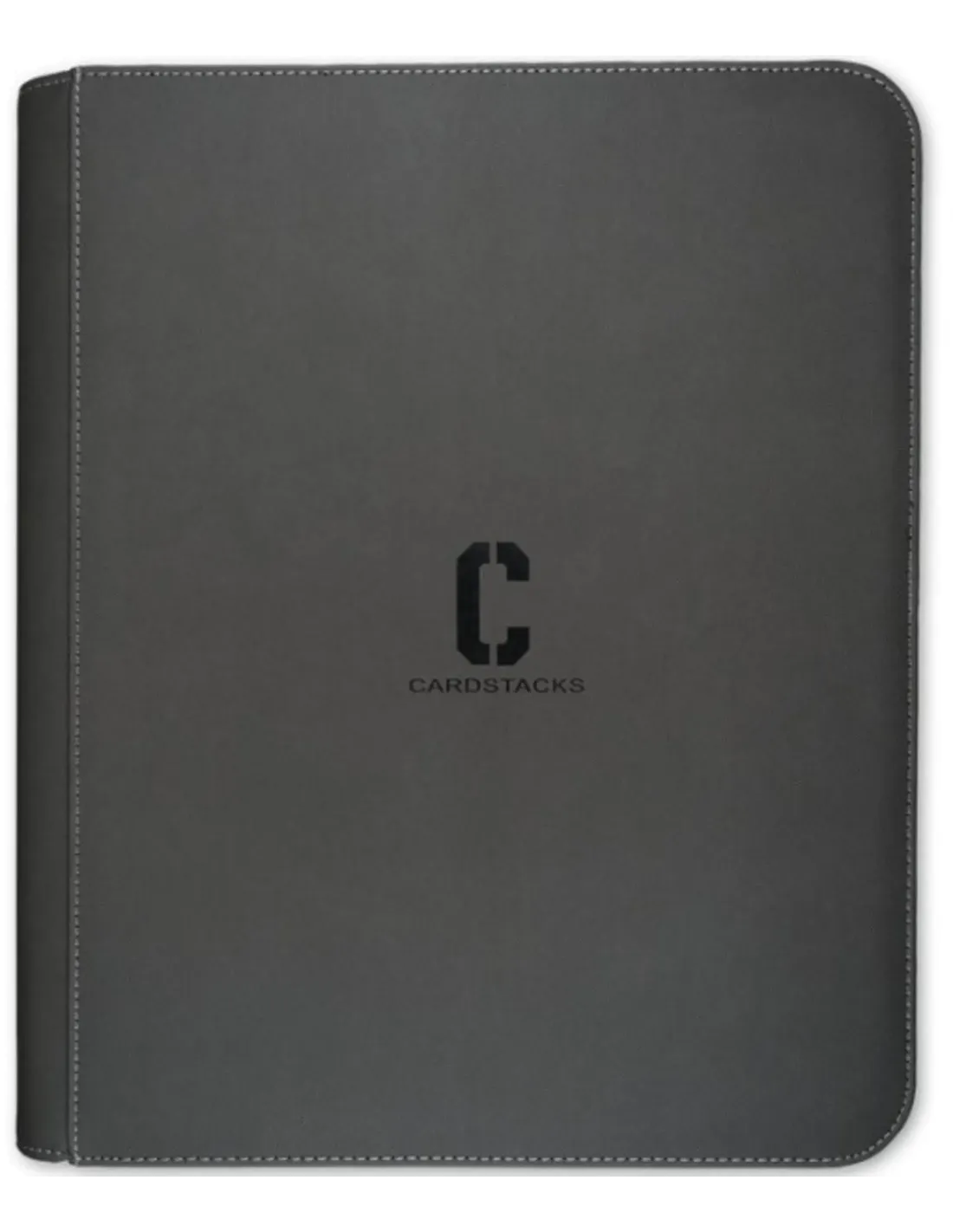 Portfolio 9-Pocket - Premium Zip Toploader Binder Grey (216)