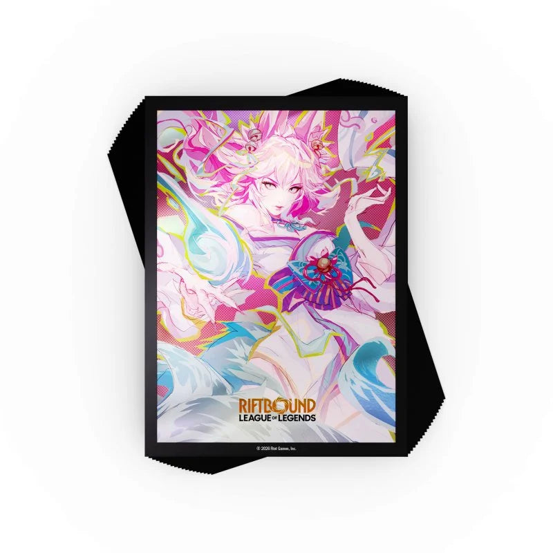 100 Spiritforged Art Sleeves Spirit Blossom Ahri - Riftbound: League of Legends