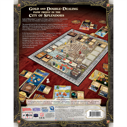 Lords Of WaterDeep Board Game - Dungeons & Dragons