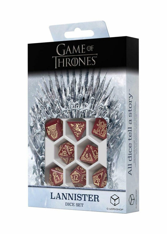 Game Of Thrones Lannister - 10X D6 Dice Set