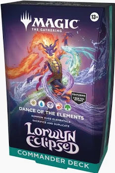 Lorwyn Eclipsed Commander Deck Dance of the elements - Magic The Gathering