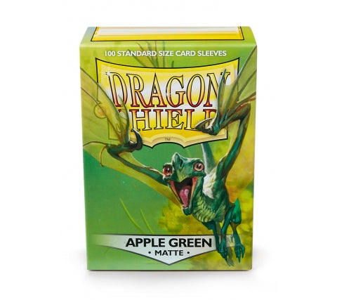 Standard Matte Sleeves Apple Green (100 Stuks) - Dragon Shield