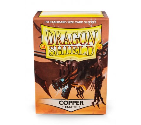 Dragon Shield Sleeves Matte Copper (100 stuks)