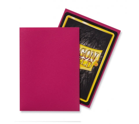 Standard Matte Sleeves Magenta (100 Stuks) - Dragon Shield