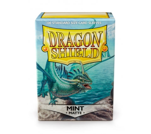 Standard Matte Sleeves Mint  (100 Stuks) - Dragon Shield