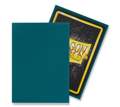 Standard Matte Sleeves Petrol (100 Stuks) - Dragon Shield