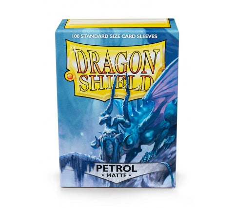 Standard Matte Sleeves Petrol (100 Stuks) - Dragon Shield