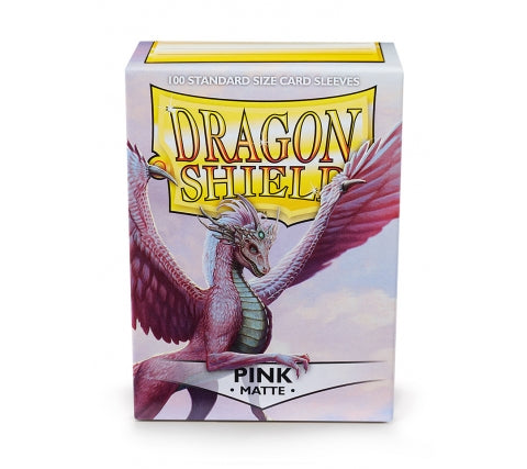 Standard Matte Sleeves Pink (100 Stuks) - Dragon Shield