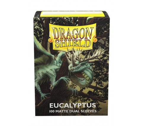 Dragon Shield Sleeves Dual Matte - Eucalyptus (100 stuks)