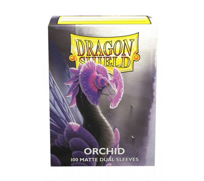Sleeves Matte Dual Orchid (100 stuks) - Dragon Shield