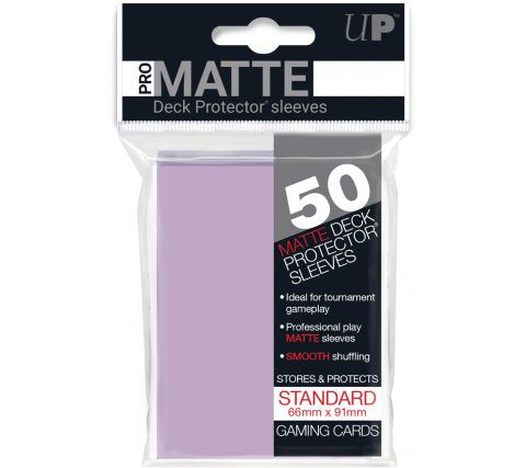 standard Matte Sleeves Lilac (50 Stuks) - Ultra Pro