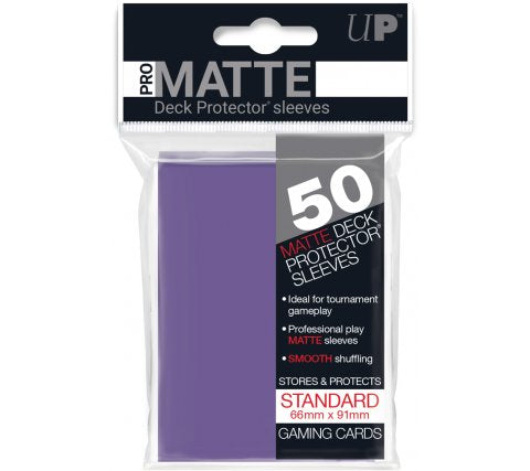 standard Matte Sleeves Purple (50 Stuks) - Ultra Pro