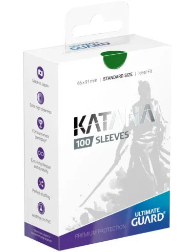 Katana Sleeves 100 Stuks - Green