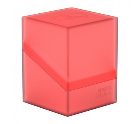 Ultimate Guard Boulder Deck Case 100+ Ruby - Deckbox
