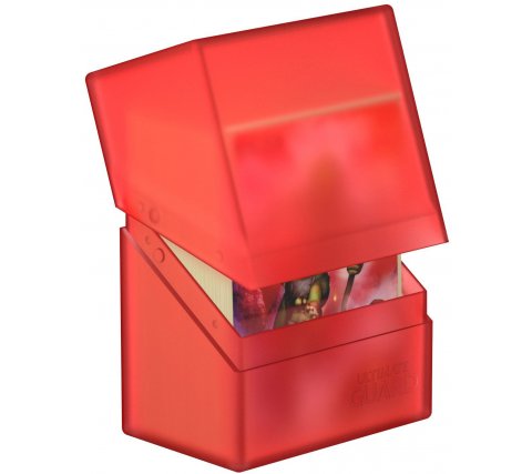 Ultimate Guard Boulder Deck Case 60+ Ruby
