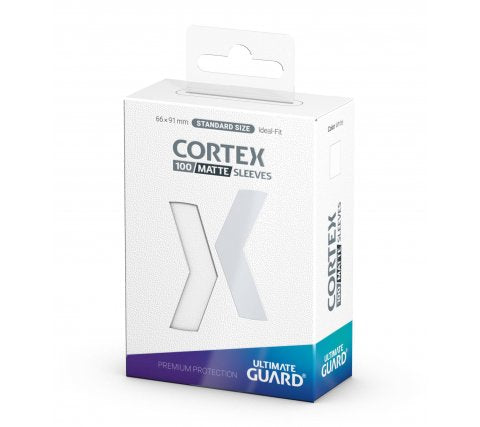 Ultimate Guard Matte Cortex Sleeves: White (100 stuks)