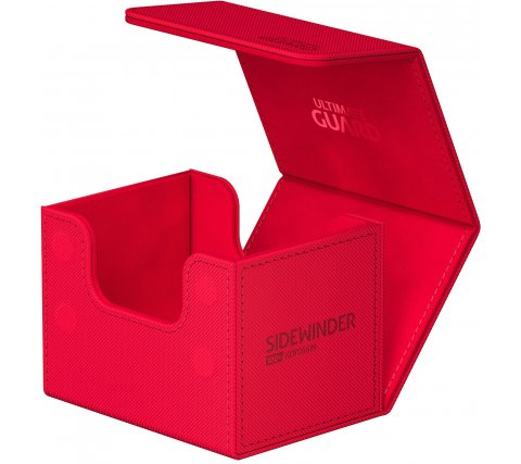 Ultimate Guard SideWinder 100+ XenoSkin Monocolor Red - Deckbox