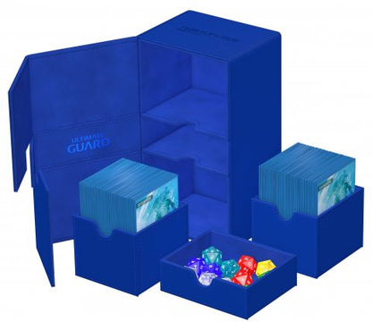 Ultimate Guard Twin Flip'n'Tray 200+ Blue - Deckbox