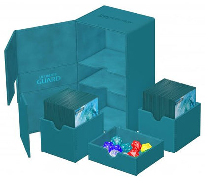 Ultimate Guard Twin Flip'n'Tray 200+ Petrol - Deckbox