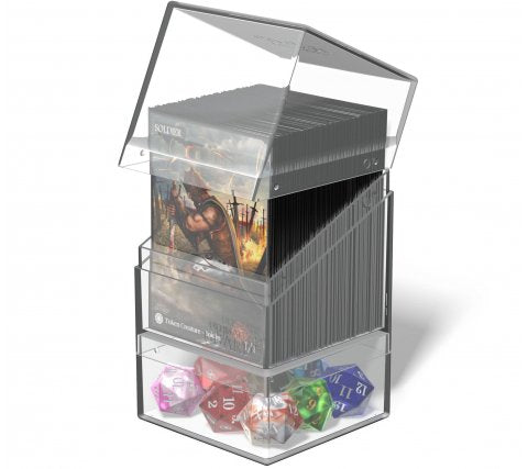 Ultimate Guard Boulder'n'Tray Deck Case 100+ Clear - Deckbox