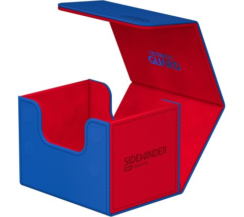 Ultimate Guard SideWinder 100+ XenoSkin Synergy Blue/Red - Deckbox