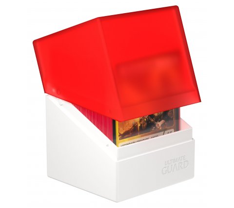 Ultimate Guard Boulder Deck Case 100+ Synergy Red&White