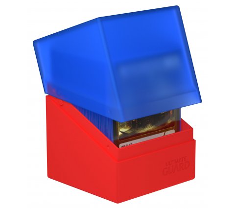 Ultimate Guard Boulder Deck Case 100+ Synergy Blue/Red