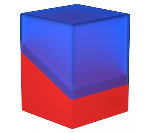 Ultimate Guard Boulder Deck Case 100+ Synergy Blue/Red