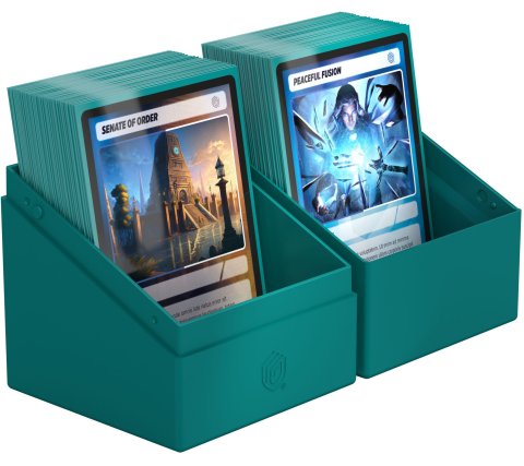Ultimate Guard Boulder Deck Case 100+ Solid Petrol - Deckbox