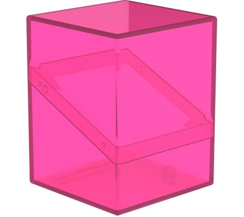 Ultimate Guard Boulder Deck Case 100+ Clear Rhodonite - Deckbox