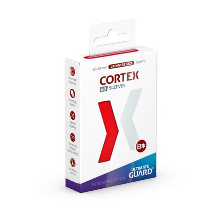 Ultimate Guard Cortex Sleeves Japanese Size Red (60)