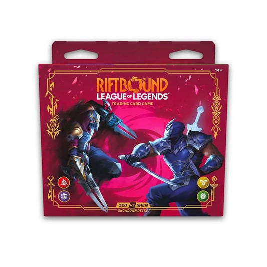 Zed VS Shen Starter Deck - Riftbound Vendetta